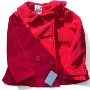 Sophie Rose Double-Breasted Fleece
Peacoat size 6X